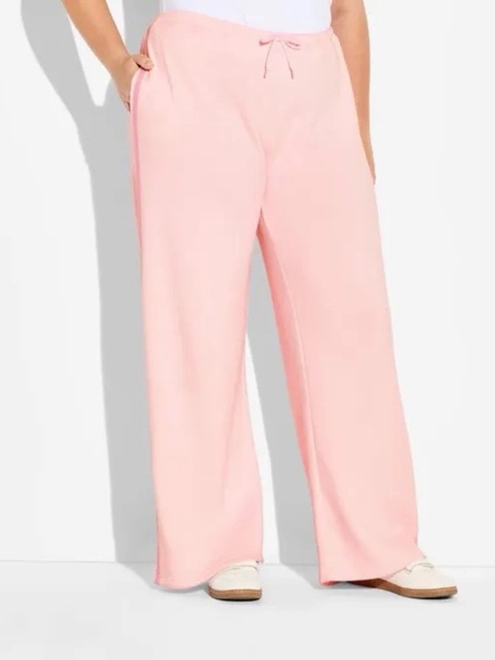 Zoe + Liv Women's Jogger Sweatpants Lounge Pants Cradle Pink Size L